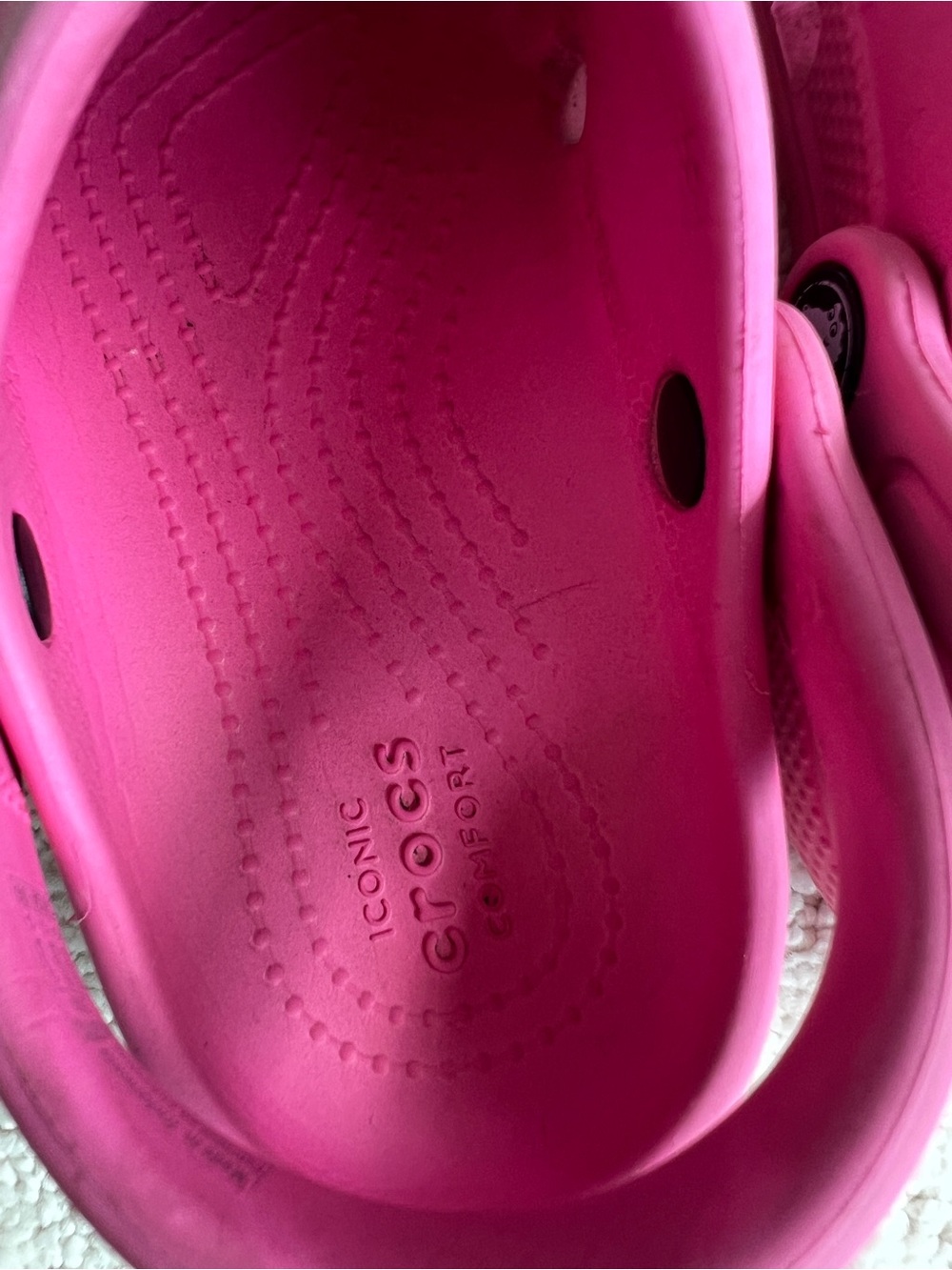 Pink Crocs - Toddler 10 - Picture 7 of 9